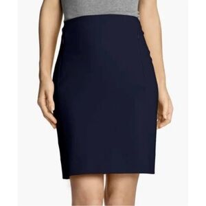 Diane von Furstenberg Navy Blue New Koto Pencil Skirt